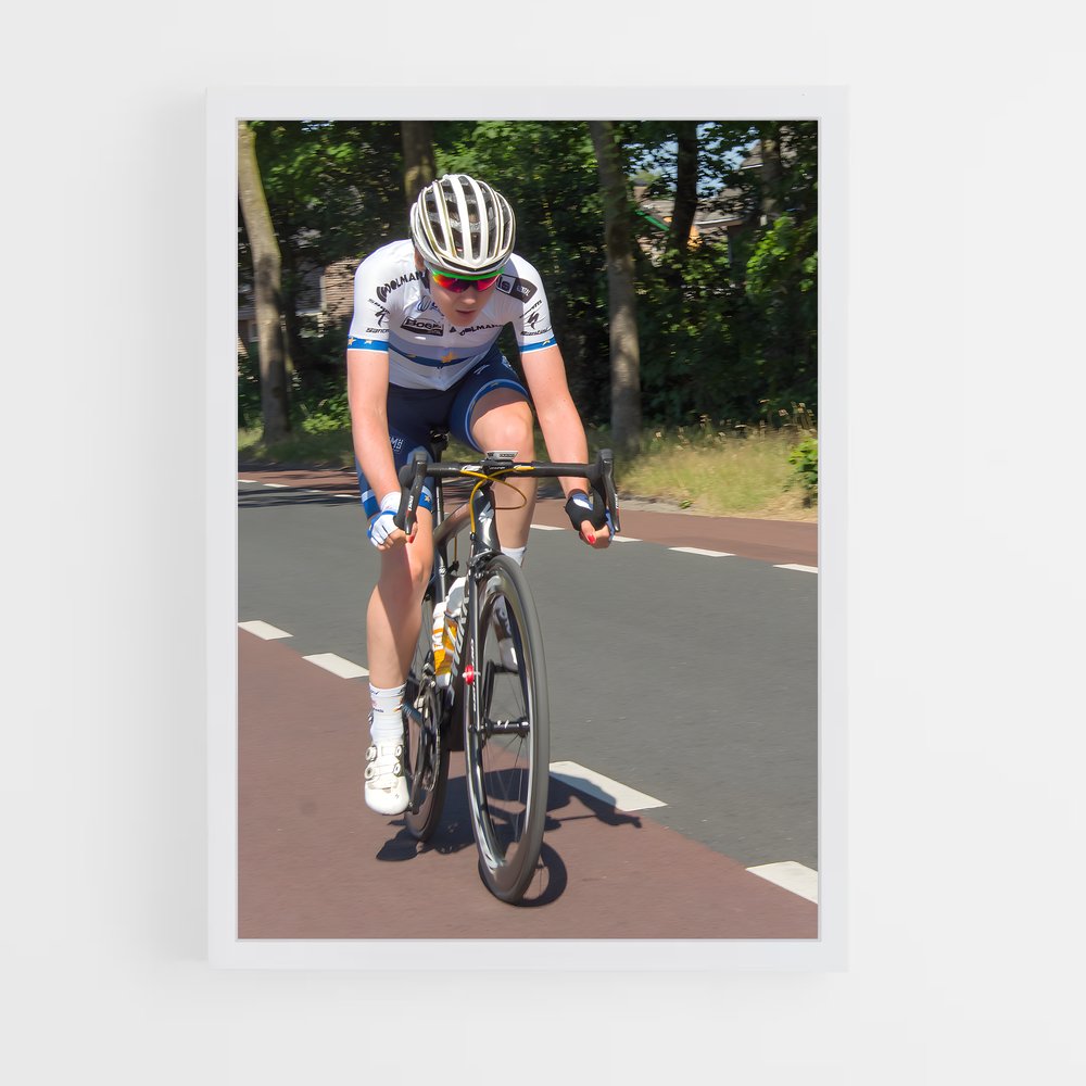 Poster Anna de van breggen – affiche Cyclisme (vue 3)